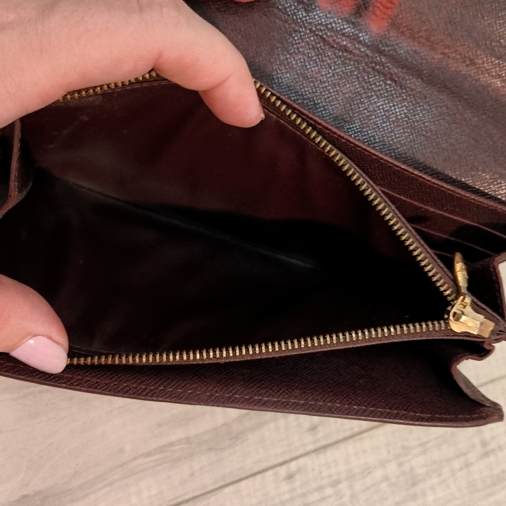 Louis Vuitton Monogram Mini Porte Feuille Sarah Long Bifold Wallet - Picture 13 of 15